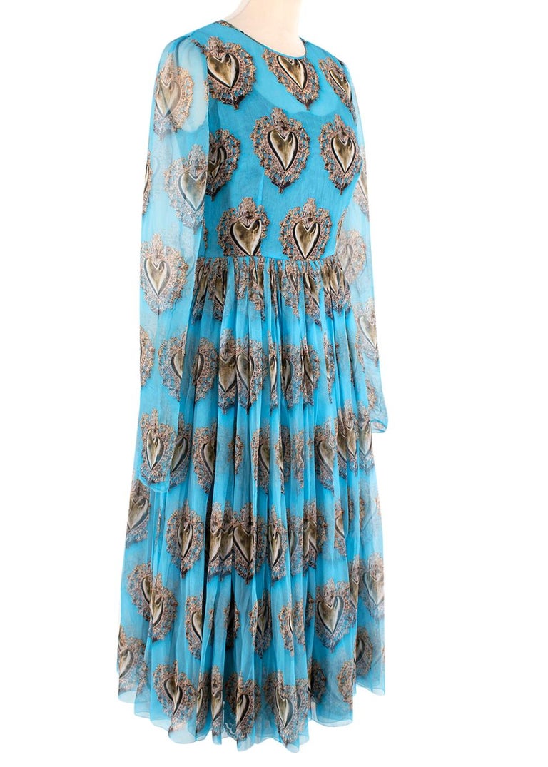Dolce gabbana sacred heart dress online