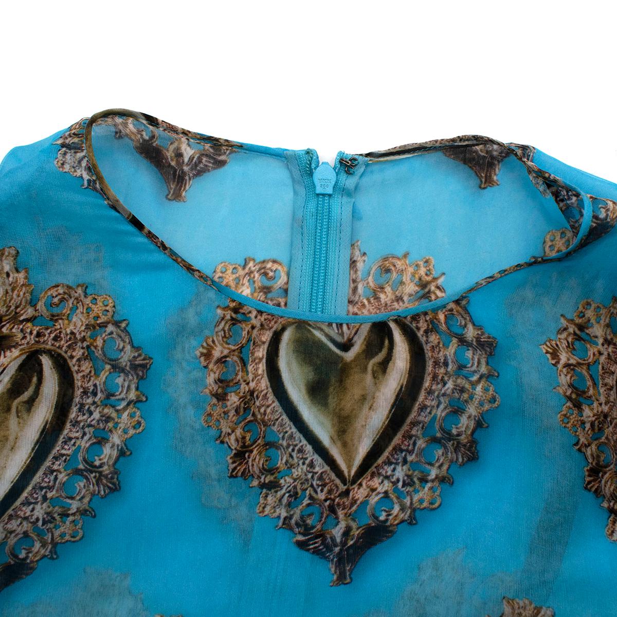 dolce gabbana sacred heart dress