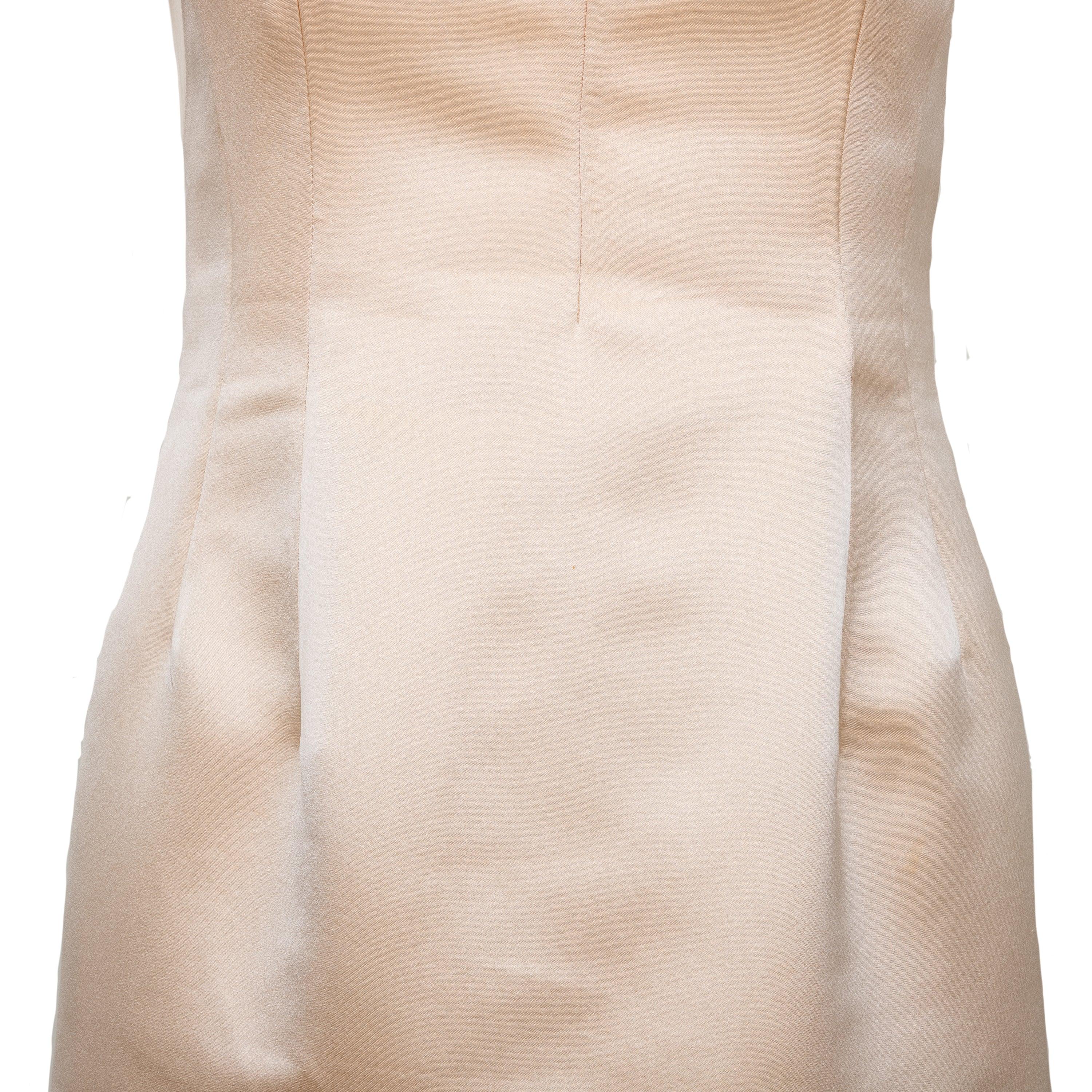 Dolce & Gabbana Satin Dress - '00s In Good Condition For Sale In Milano, IT