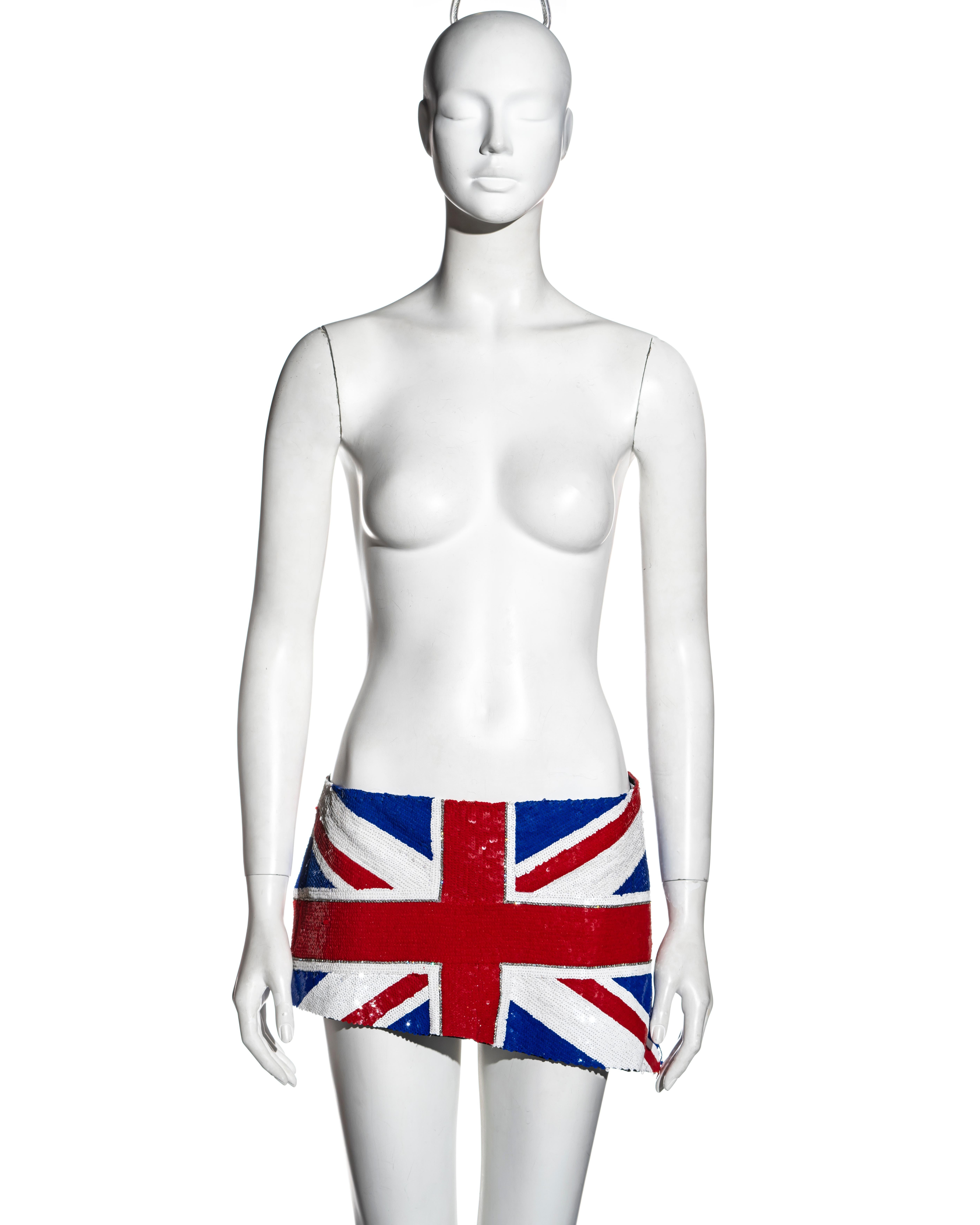 british flag skirt