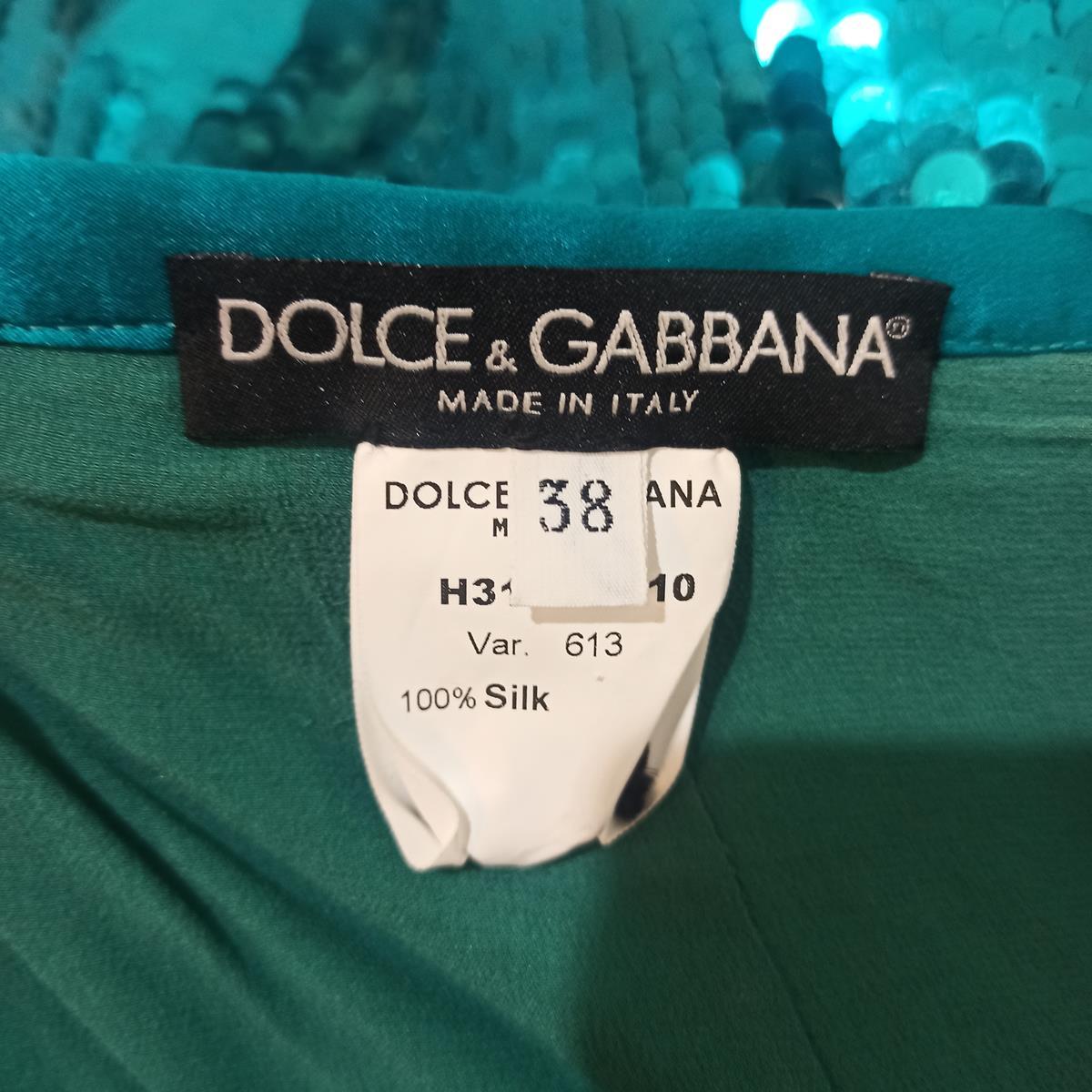 Dolce & Gabbana - Jupe à paillettes IT 38 en vente 1