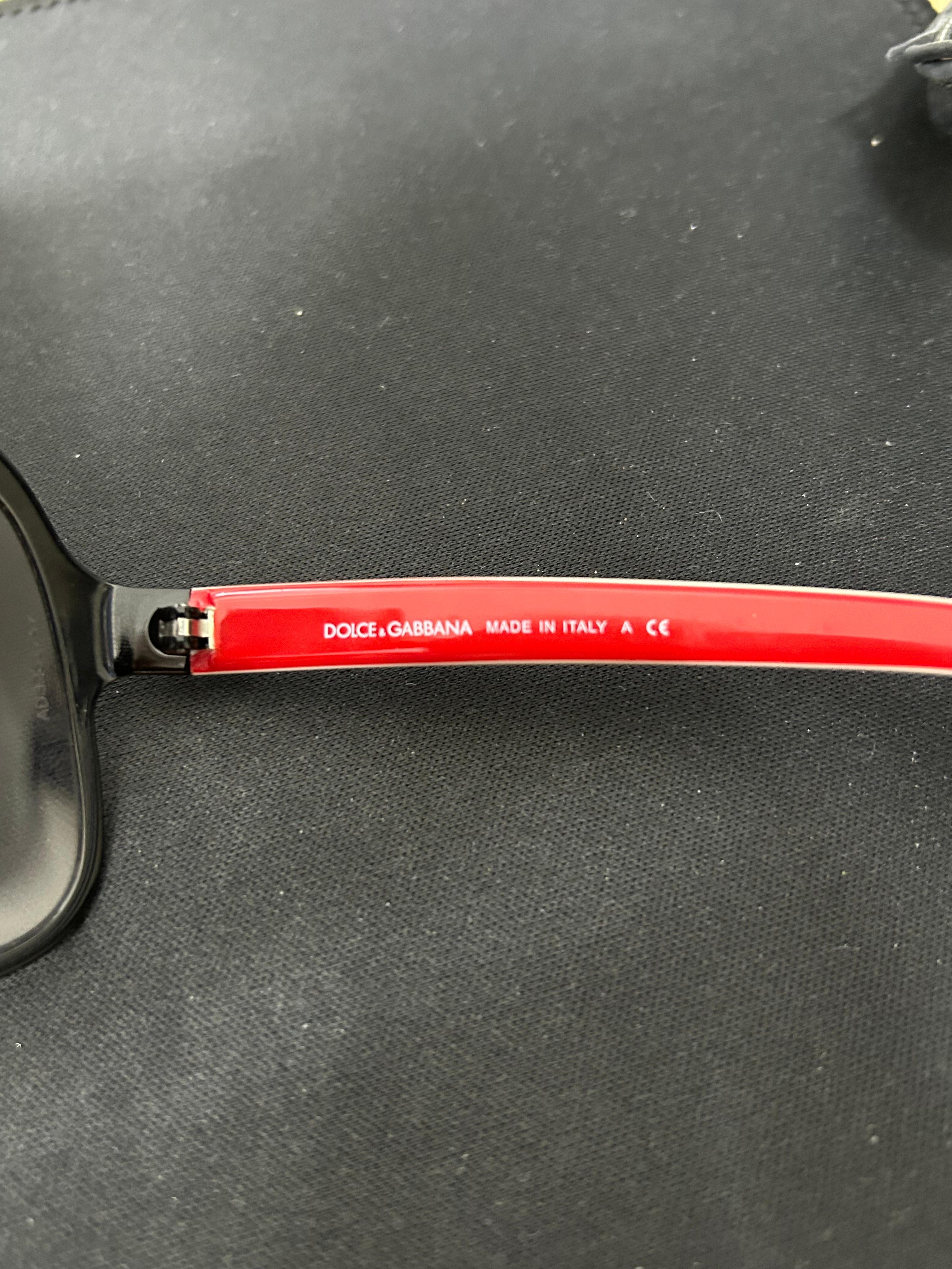 Dolce & Gabbana Shield Gradient Sunglasses In New Condition For Sale In Amman, JO