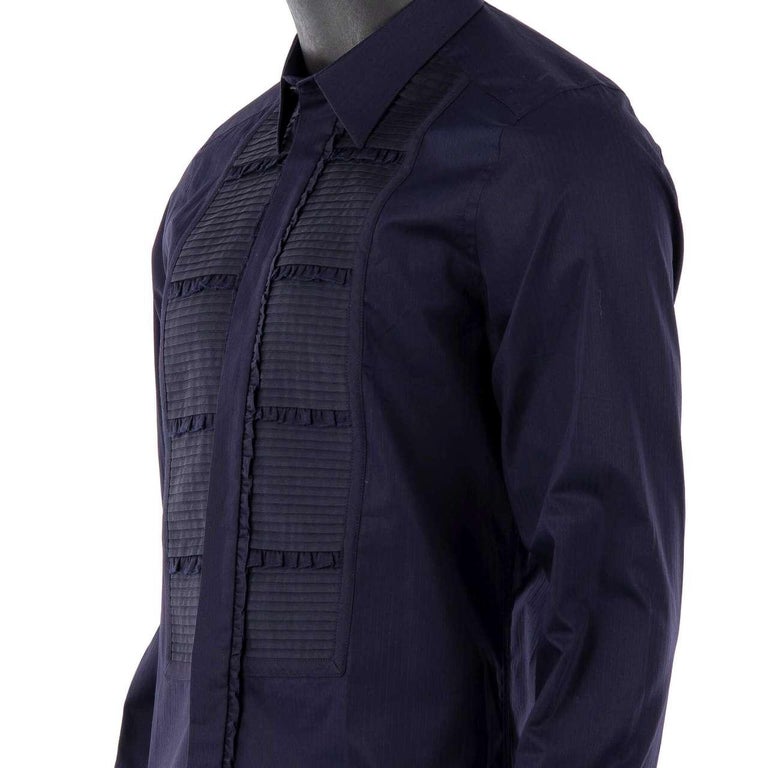 Dolce & Gabbana Light Blue Cotton SICILIA Dress Formal Shirt main image 0