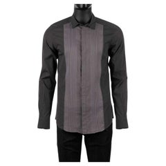 Dolce & Gabbana - SICILIA Formal Shirt with Placket Gray