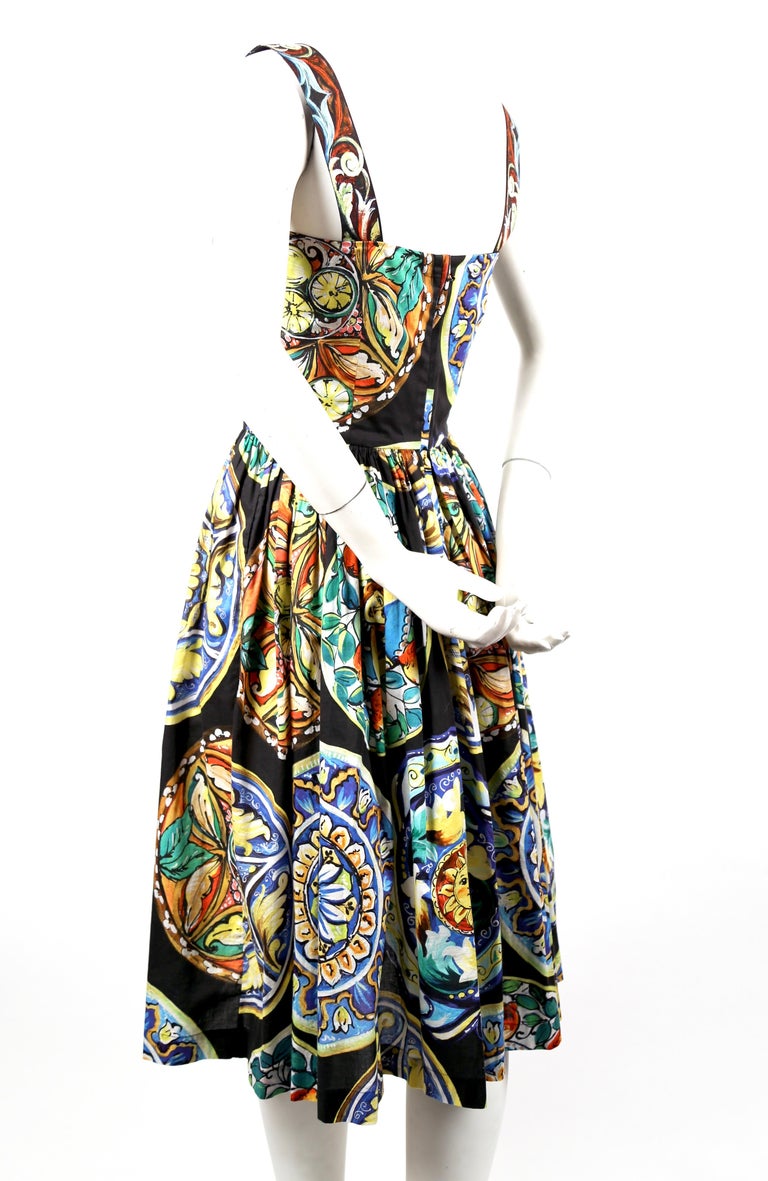 Castella Cotton Dress - Sicilian main image 1