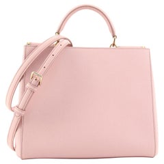Dolce & Gabbana Sicily Umwandelbare Einkaufstasche aus Leder