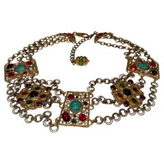 Dolce & Gabbana Sicily Heritage Golden Belt