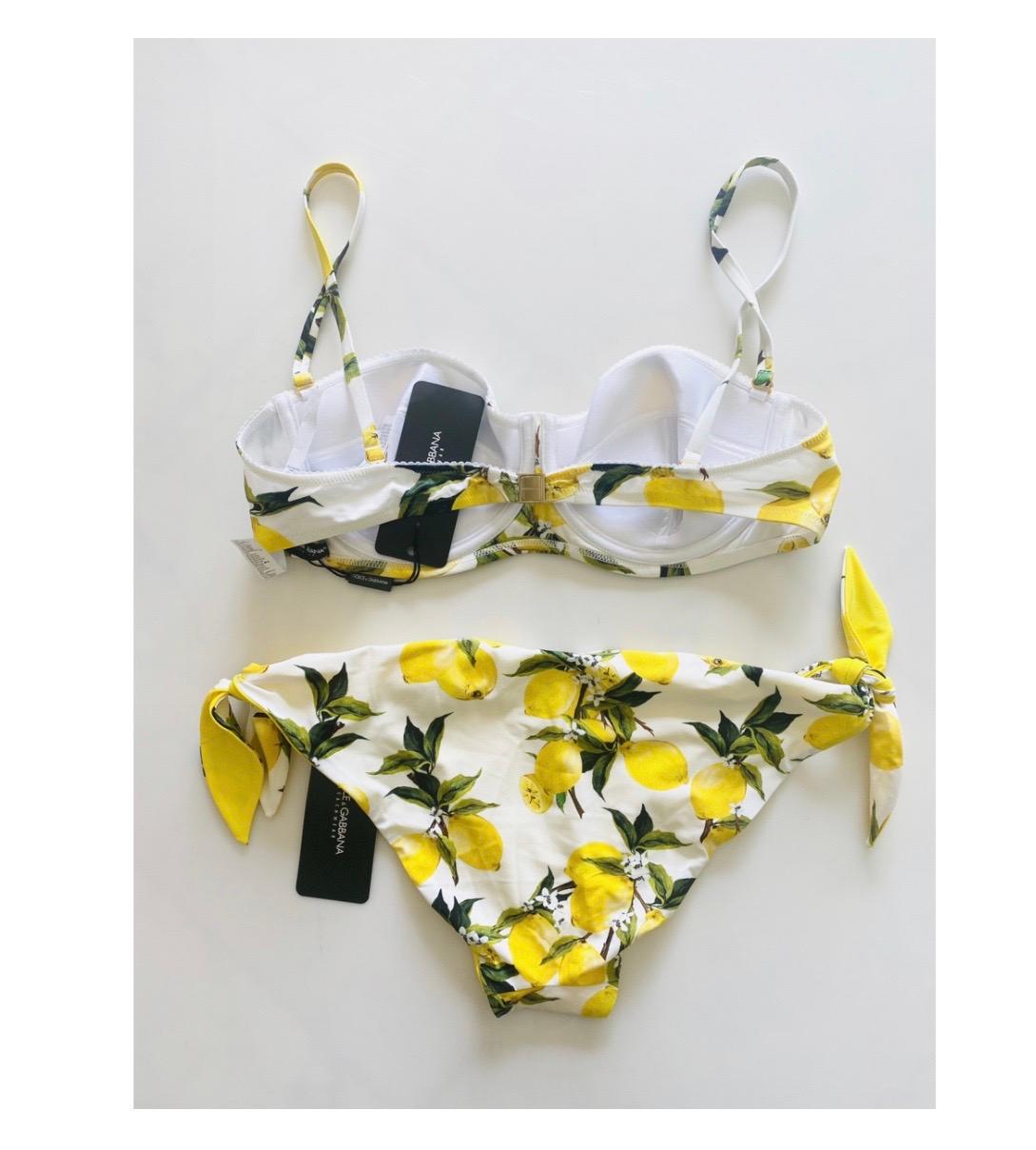 Dolce & Gabbana - Ensemble bikini imprimé citron de Sicile Neuf à WELWYN, GB