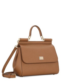 Dolce & Gabbana Sicily Umhängetasche – Beige