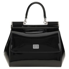 Dolce & Gabbana Sicily Umhängetasche – Schwarz
