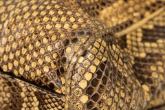 Dolce Gabbana Sicily Tote Bag Python Leather