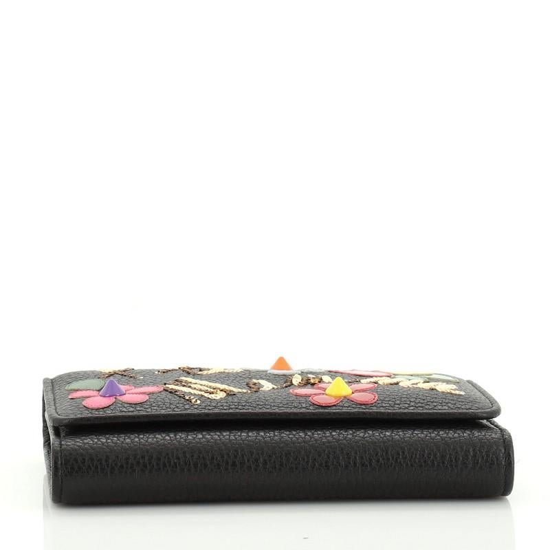 Women's or Men's Dolce & Gabbana Sicily Wallet on Chain Embellished Leather Mini