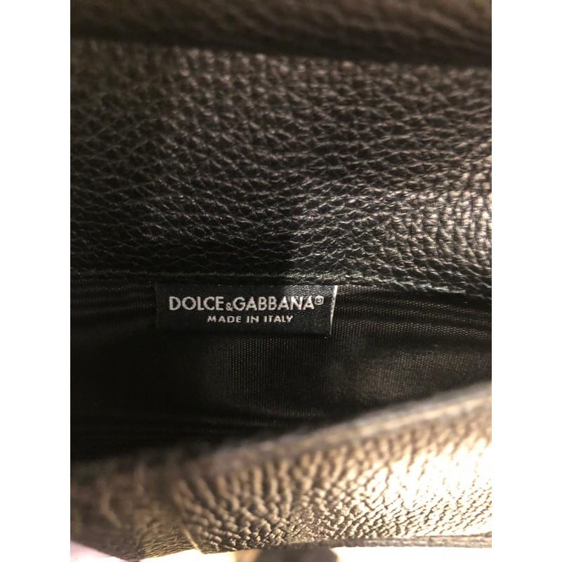 Dolce & Gabbana Sicily Wallet on Chain Embellished Leather Mini 2
