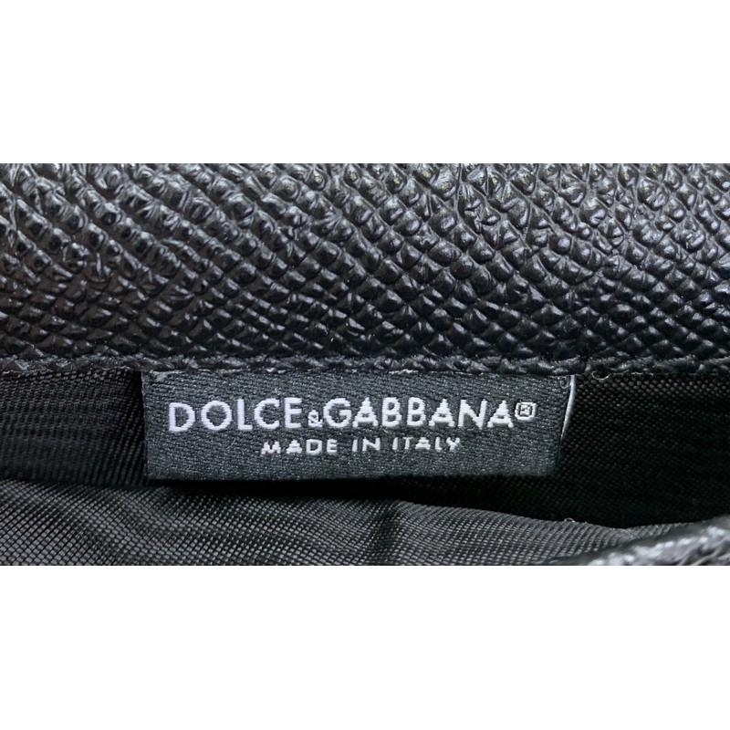 Women's or Men's Dolce & Gabbana Sicily Wallet on Chain Printed Leather Mini