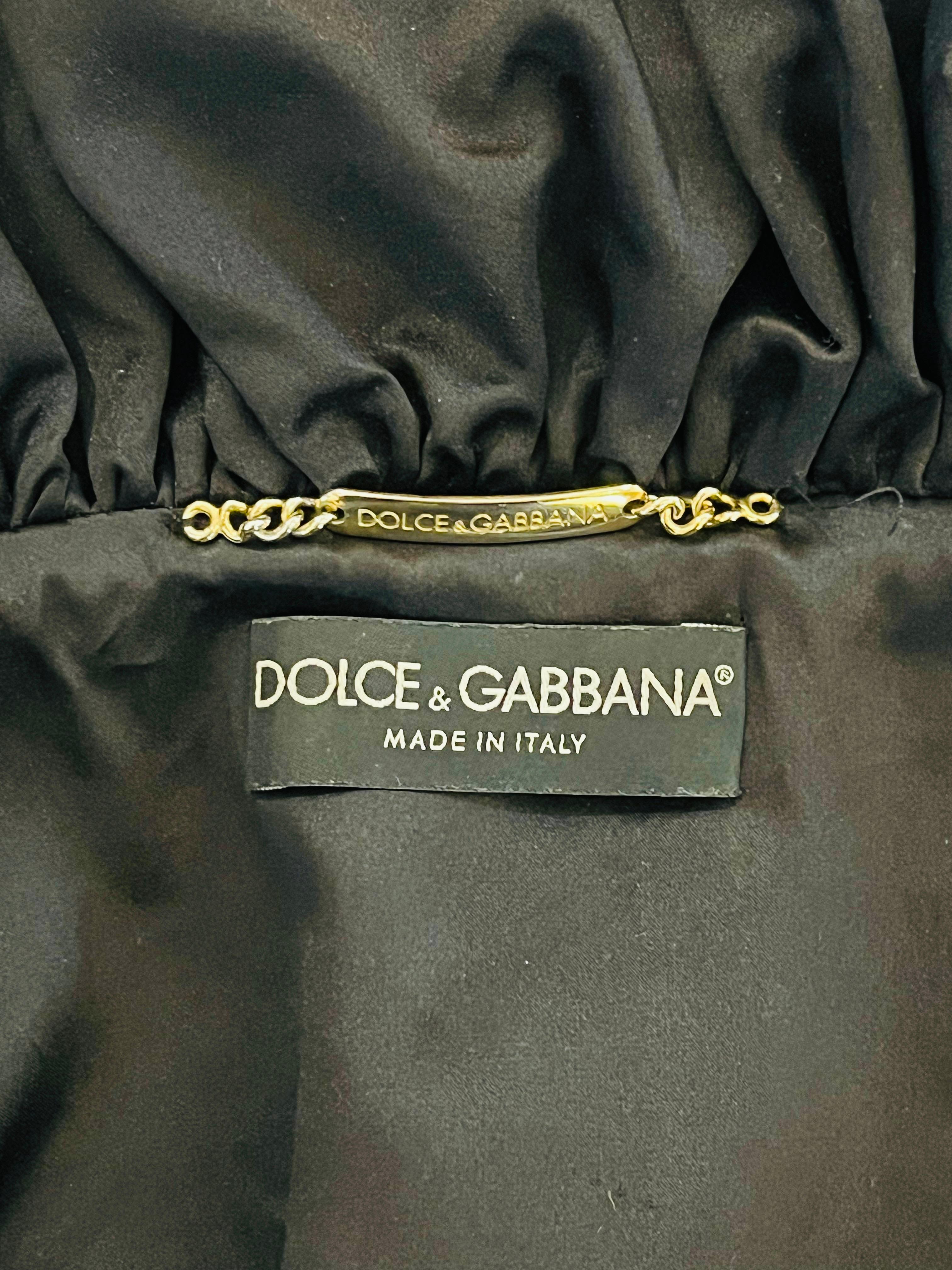 Dolce & Gabbana Silk Blend Bolero Jacket 1