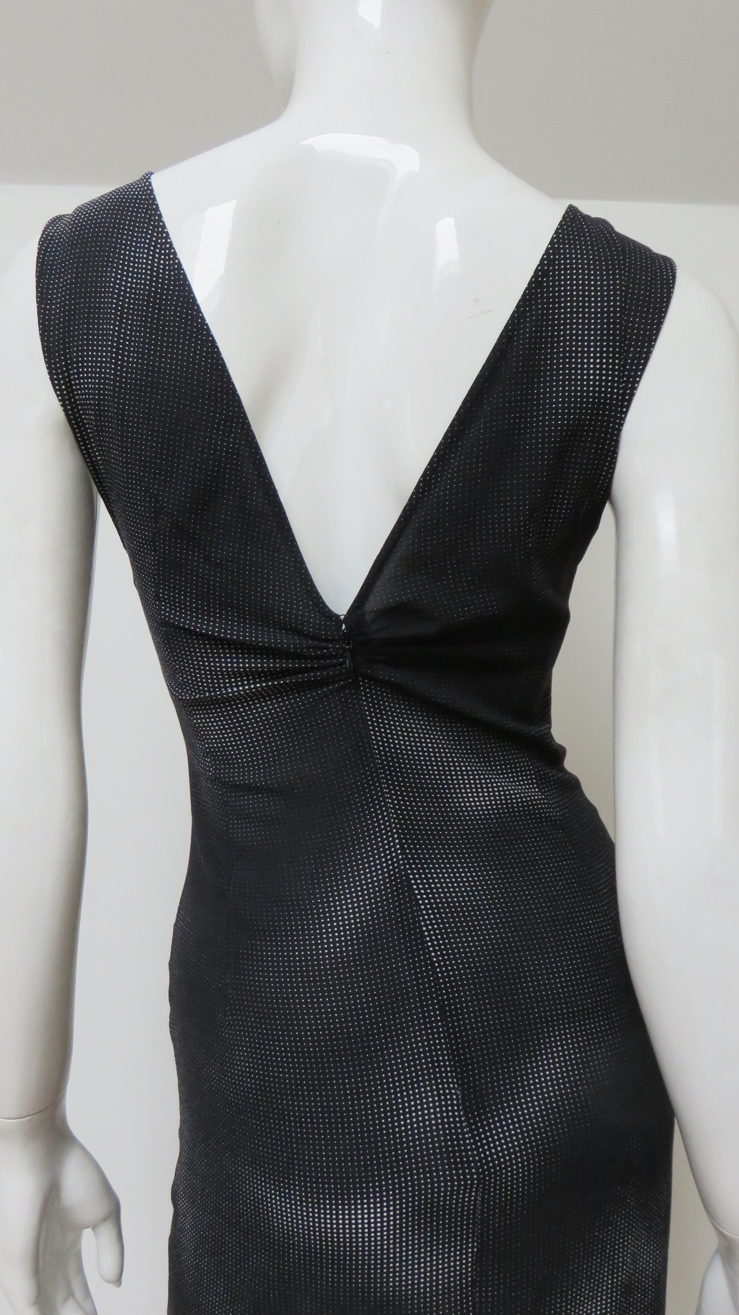 Dolce & Gabbana Silk Cat Print Dress 6