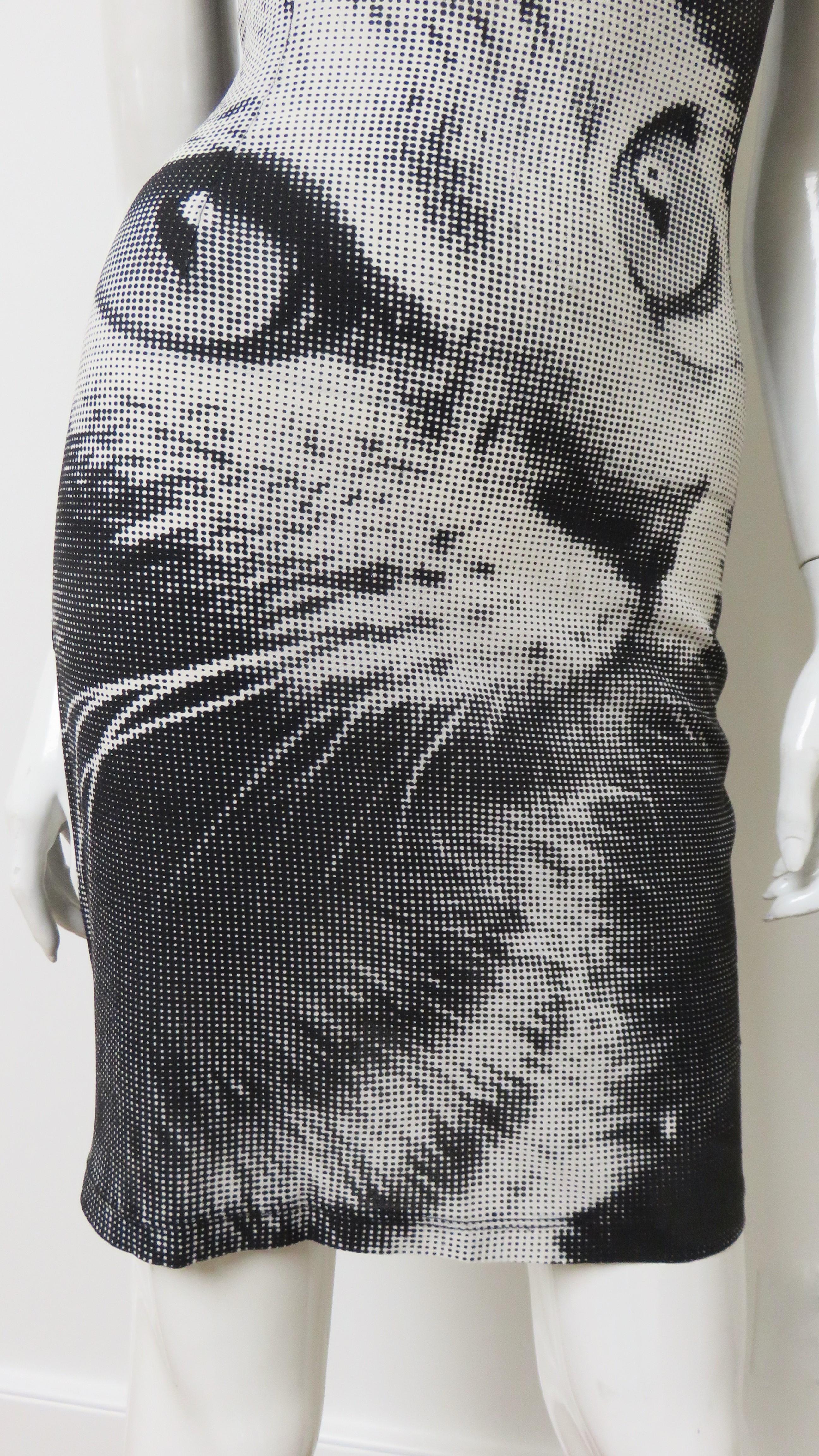 Women's Dolce & Gabbana Silk Cat Print Dress
