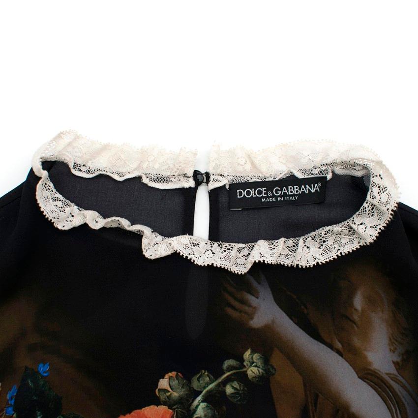 dolce gabbana silk blouse