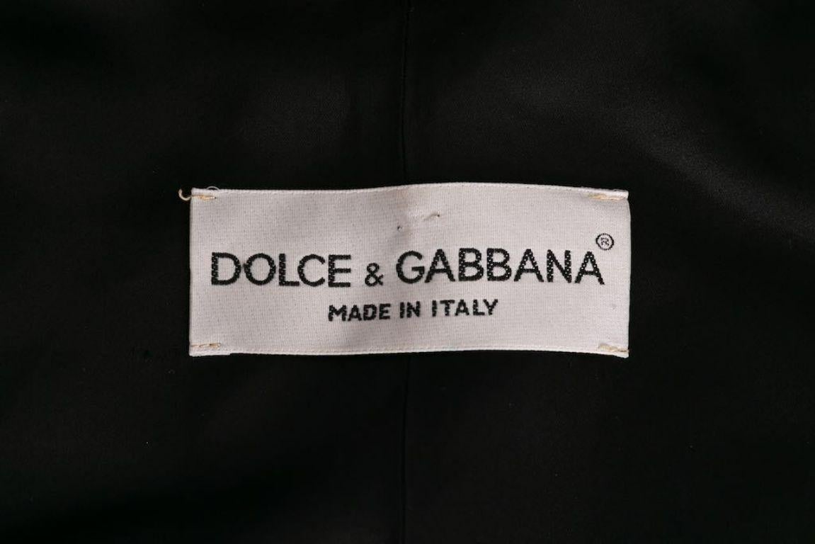 Dolce & Gabbana Silk Conquistadores Print Jacket For Sale 3