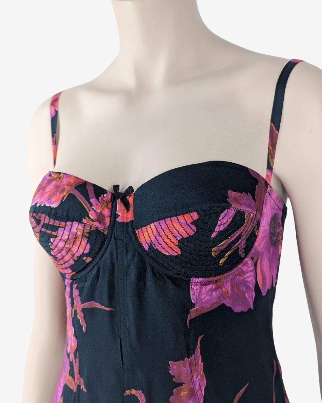Dolce & Gabbana Silk Floral Bustier S/S1997 collection 1