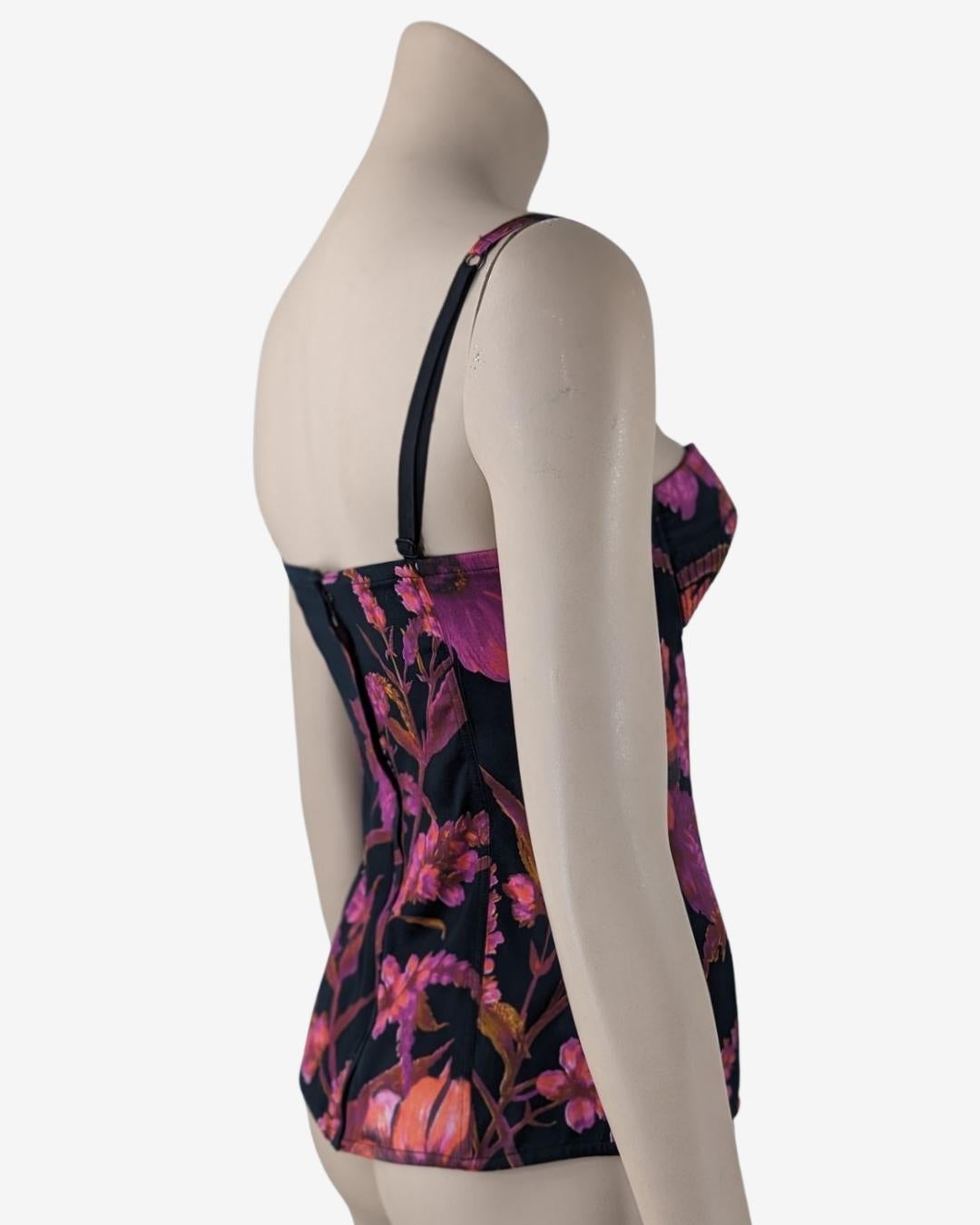 Dolce & Gabbana Silk Floral Bustier S/S1997 collection 2