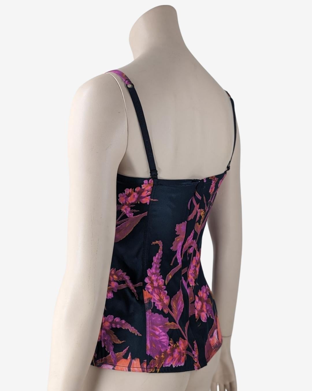 Dolce & Gabbana Silk Floral Bustier S/S1997 collection 3