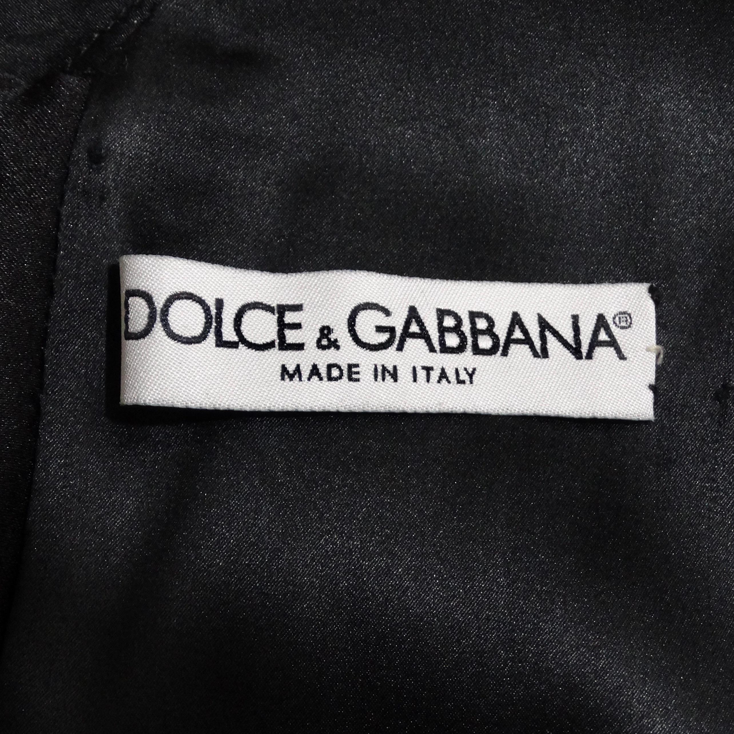 Dolce & Gabbana Silk Floral Lace Maxi Dress For Sale 6