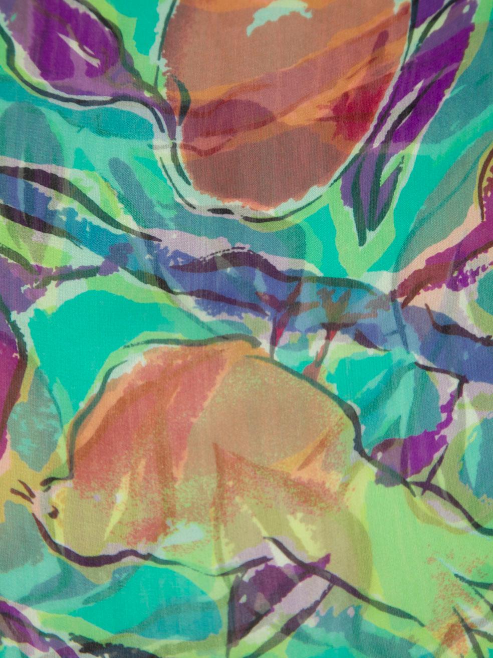 Women's Dolce & Gabbana Silk Fruit Print Scarf For Sale