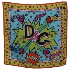 Dolce & Gabbana Silk Scarf in Multicolour