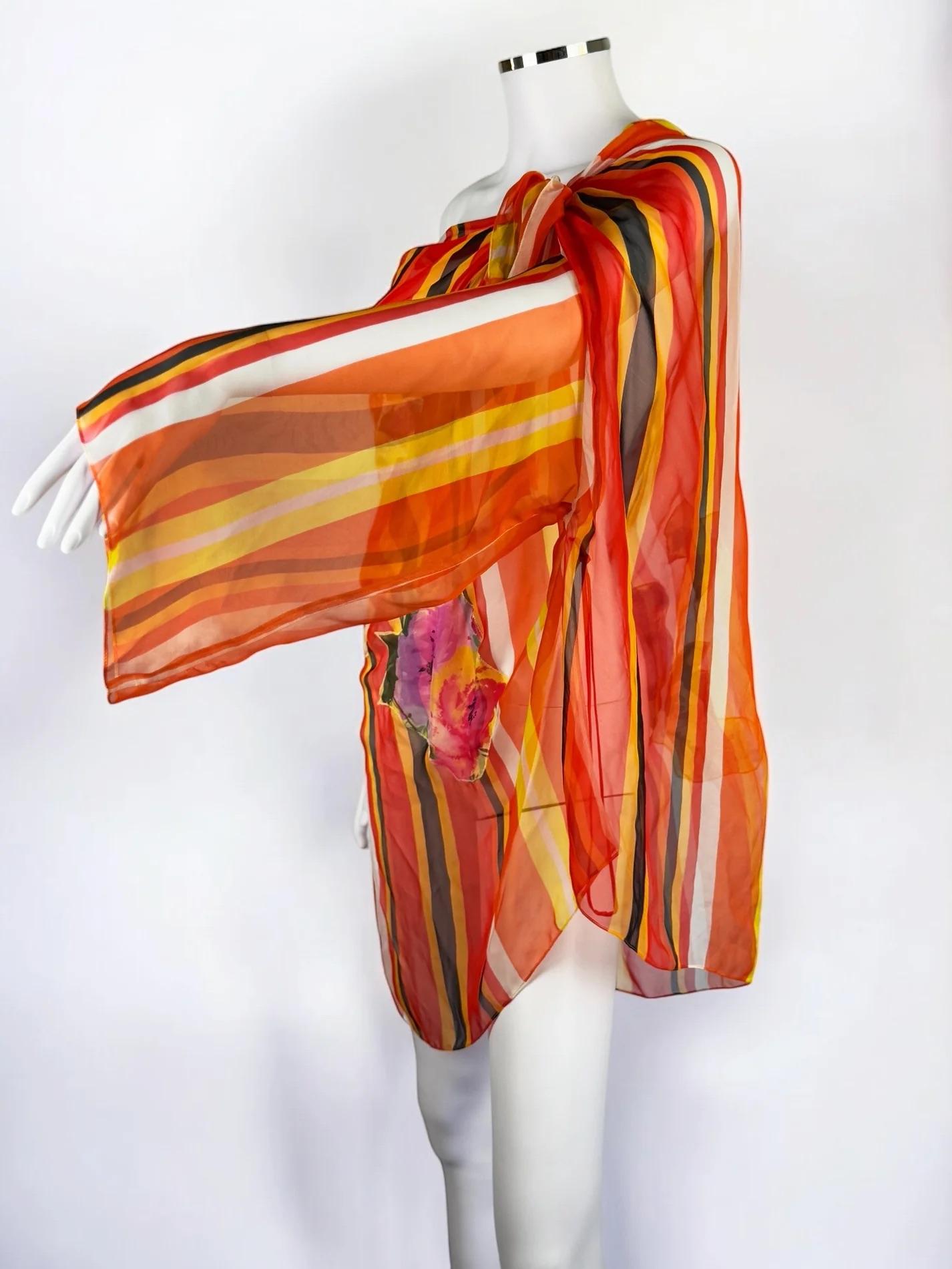 Dolce & Gabbana Silk Stripe Tunic, SS 2002 2