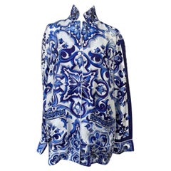 Camicia Dolce 
Gabbana in seta twilly