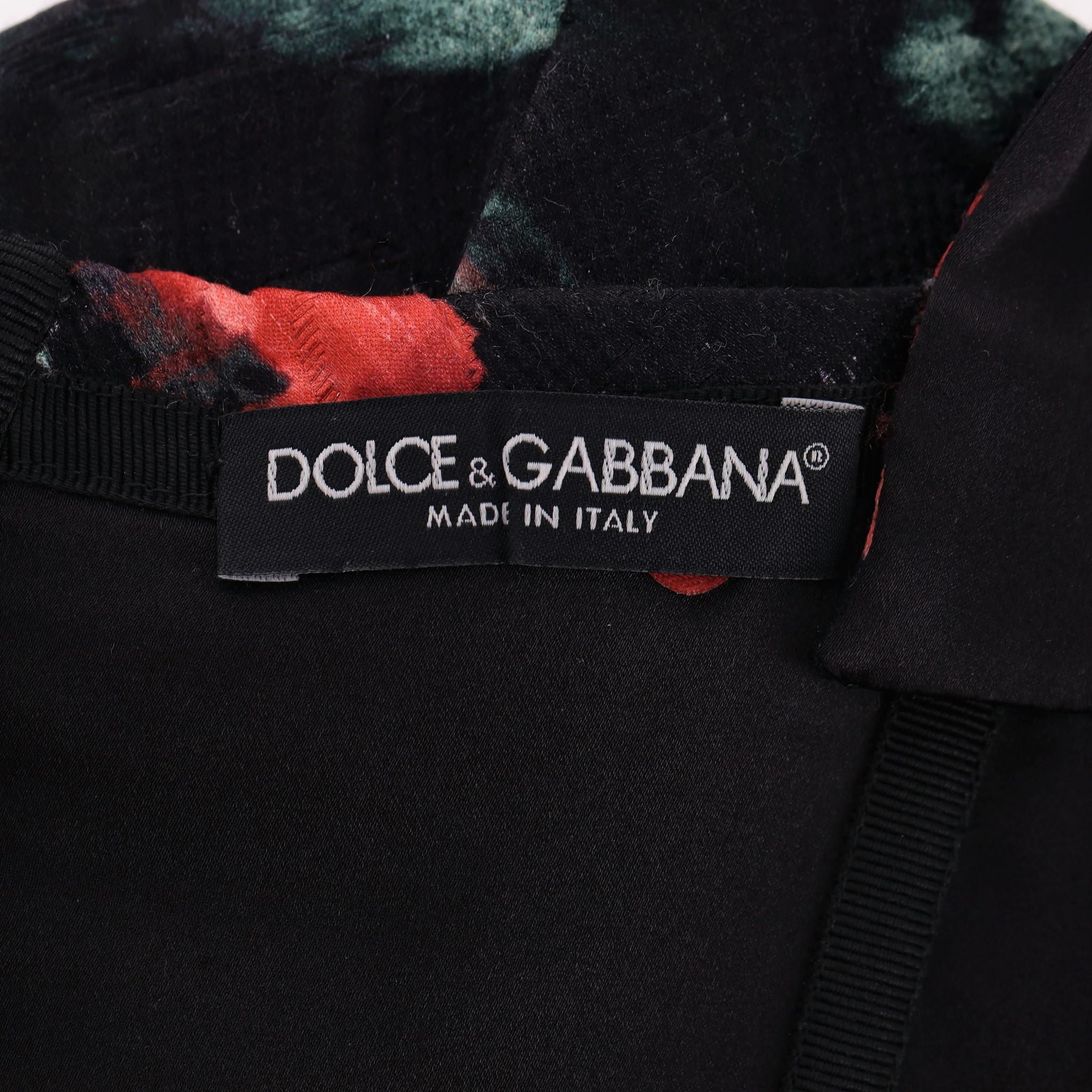 Dolce & Gabbana Silk & Wool Blend Corset Dress For Sale 2