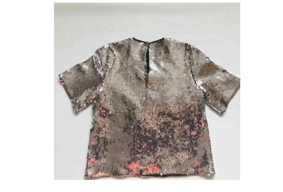dolce and gabbana sequin top
