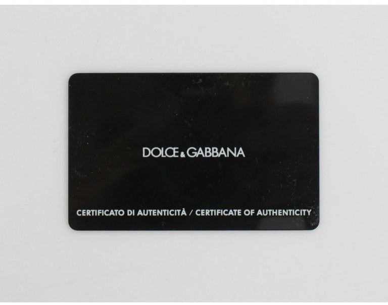 Dolce and Gabbana silver leather devotion bag at 1stDibs