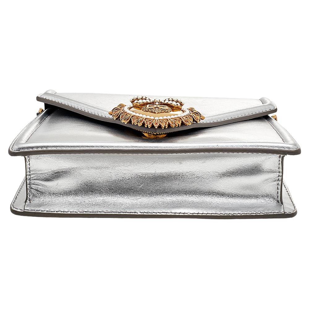 d&g silver bag