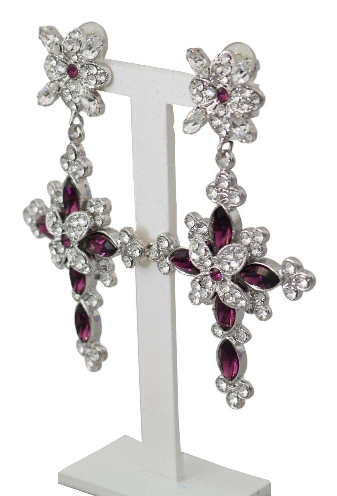 dolce and gabbana cross earrings