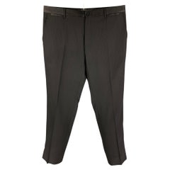 DOLCE and GABBANA Size S Black Cotton / Silk Dress Pants For Sale at ...