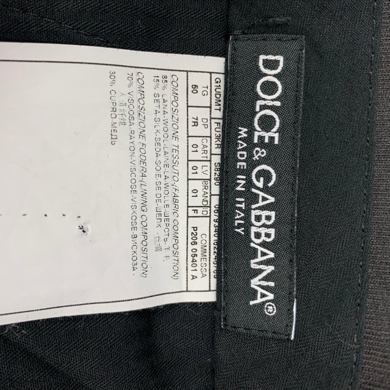 Vintage Dolce & Gabbana 'Burberry' Tartan Wool Trousers Size W33 main image 1