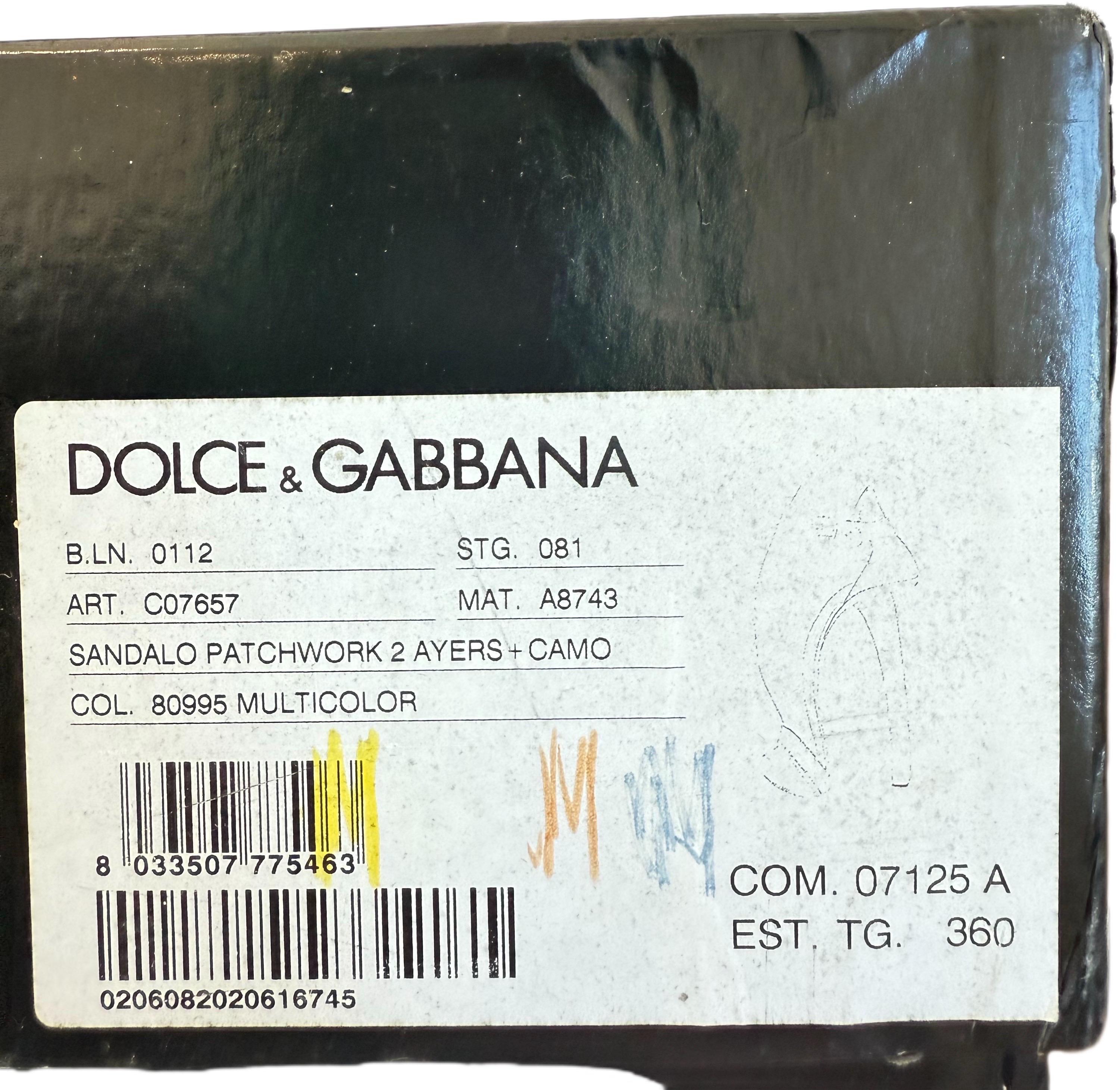 Gray Dolce & Gabbana Size 36 6 Patchwork Ayers Python Heels – S/S 2007 Exotic Sandals For Sale