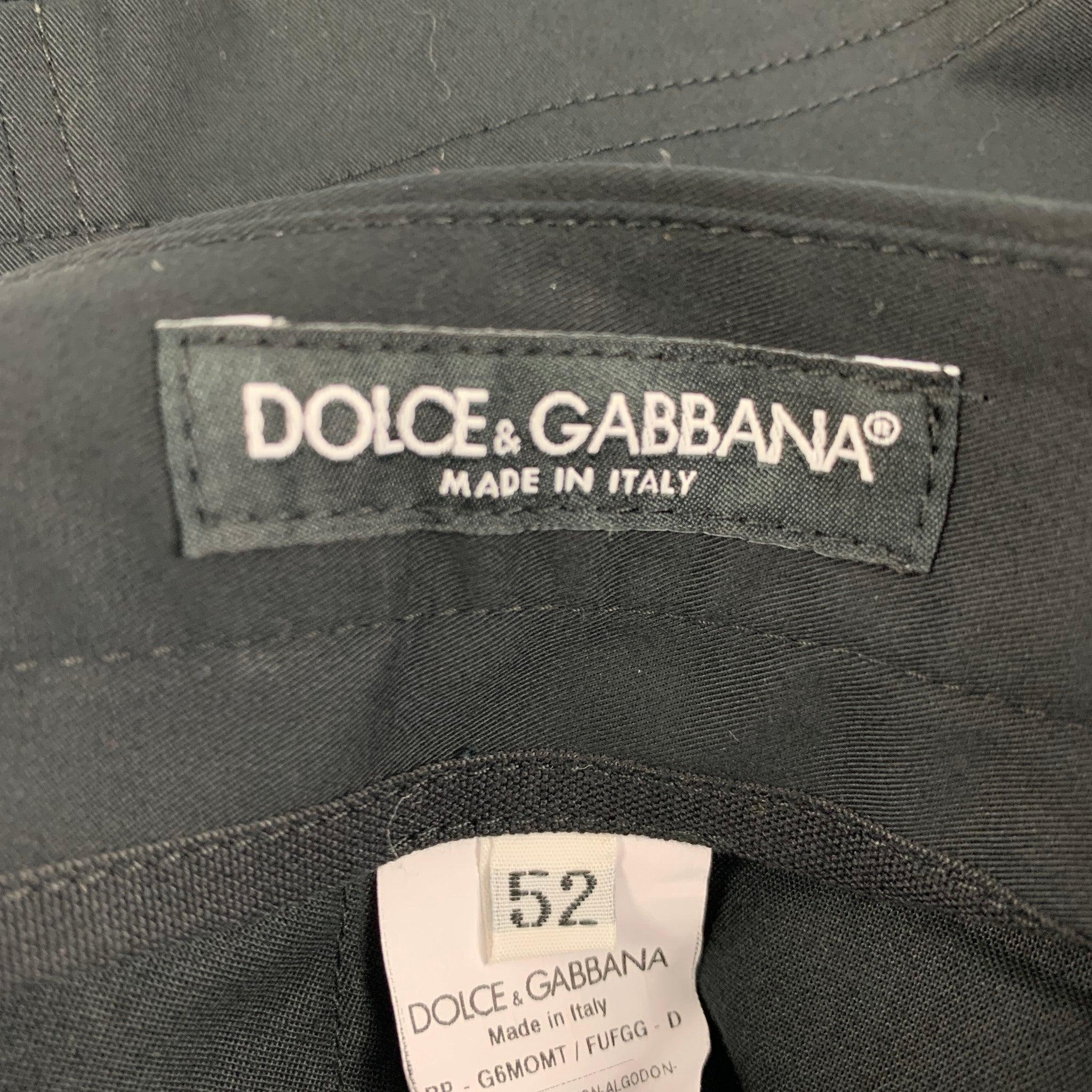 Men's DOLCE & GABBANA Size 36 Black Cotton Shorts For Sale