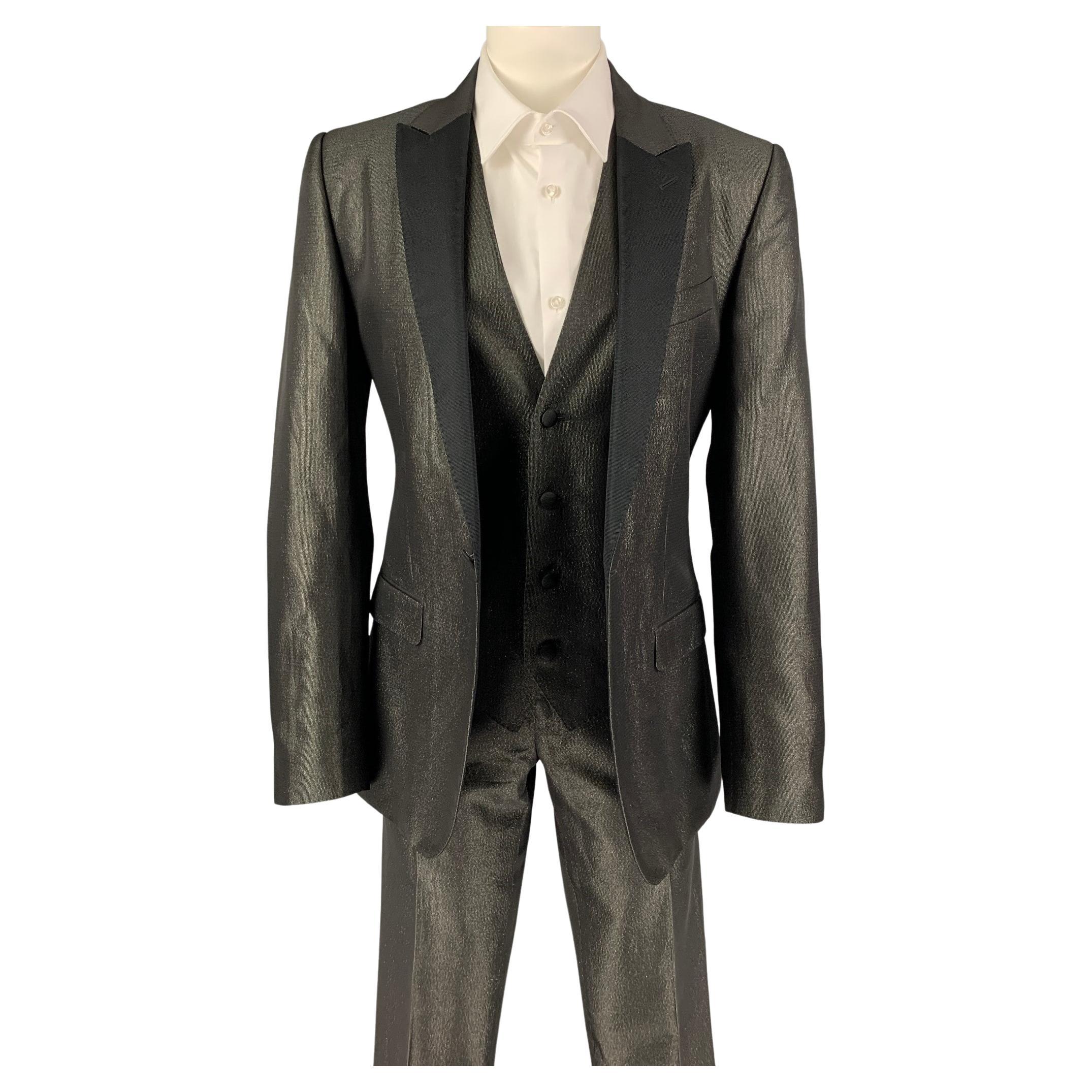 Louis Vuitton LV Music Line Tuxedo Jacket BLACK. Size 46