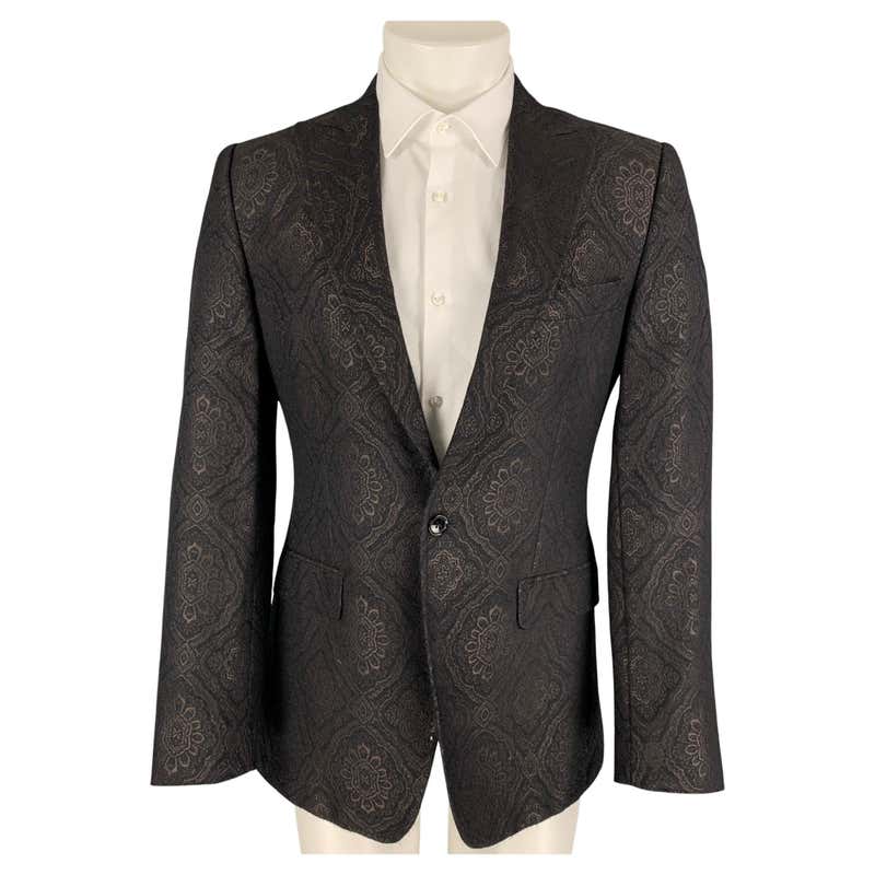 Dolce and Gabbana Men's Classic Peaked Lapels Dinner Jacket, c. Fall ...