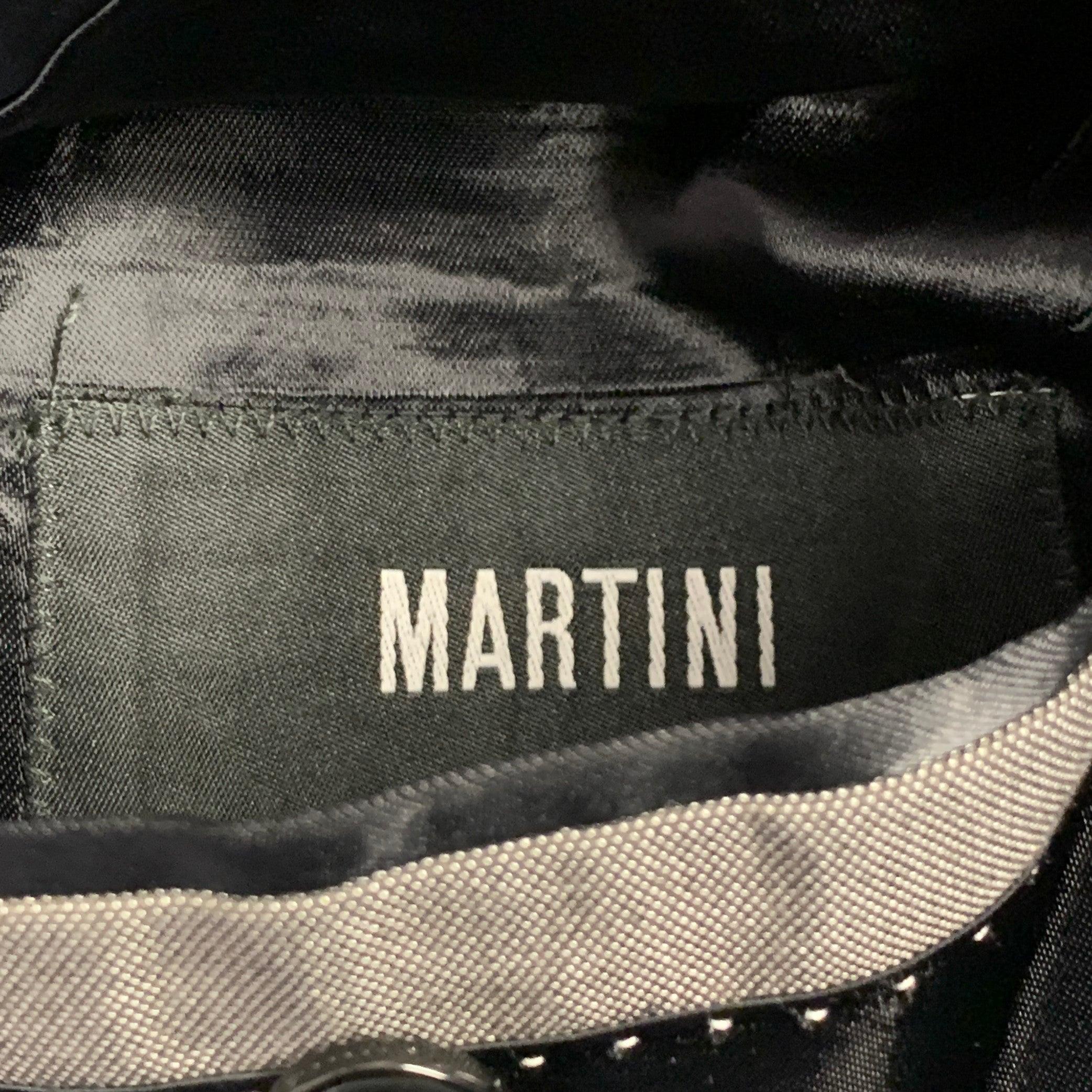 DOLCE & GABBANA Größe 38 Grau Baumwolle Seide Scheitelrevers Einzelknopf Sportmantel im Angebot 6