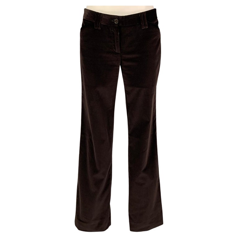 Dolce & Gabbana Black Cotton Dress Pants