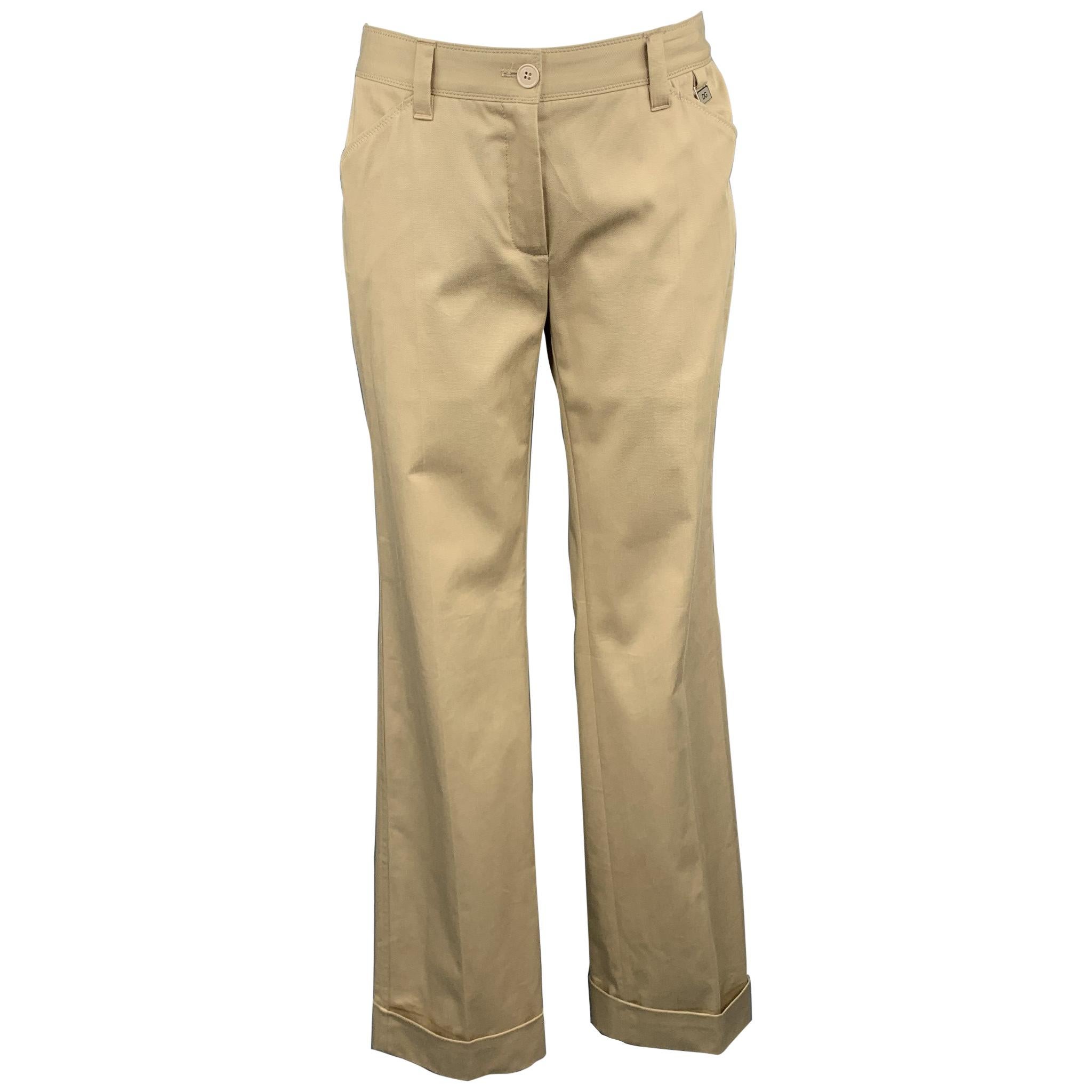 Dolce & Gabbana Multicolor Cotton Patchwork Pants main image 0