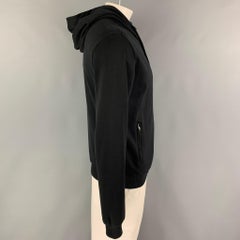 DOLCE & GABBANA Size 40 Black Cotton Hoodie Jacket