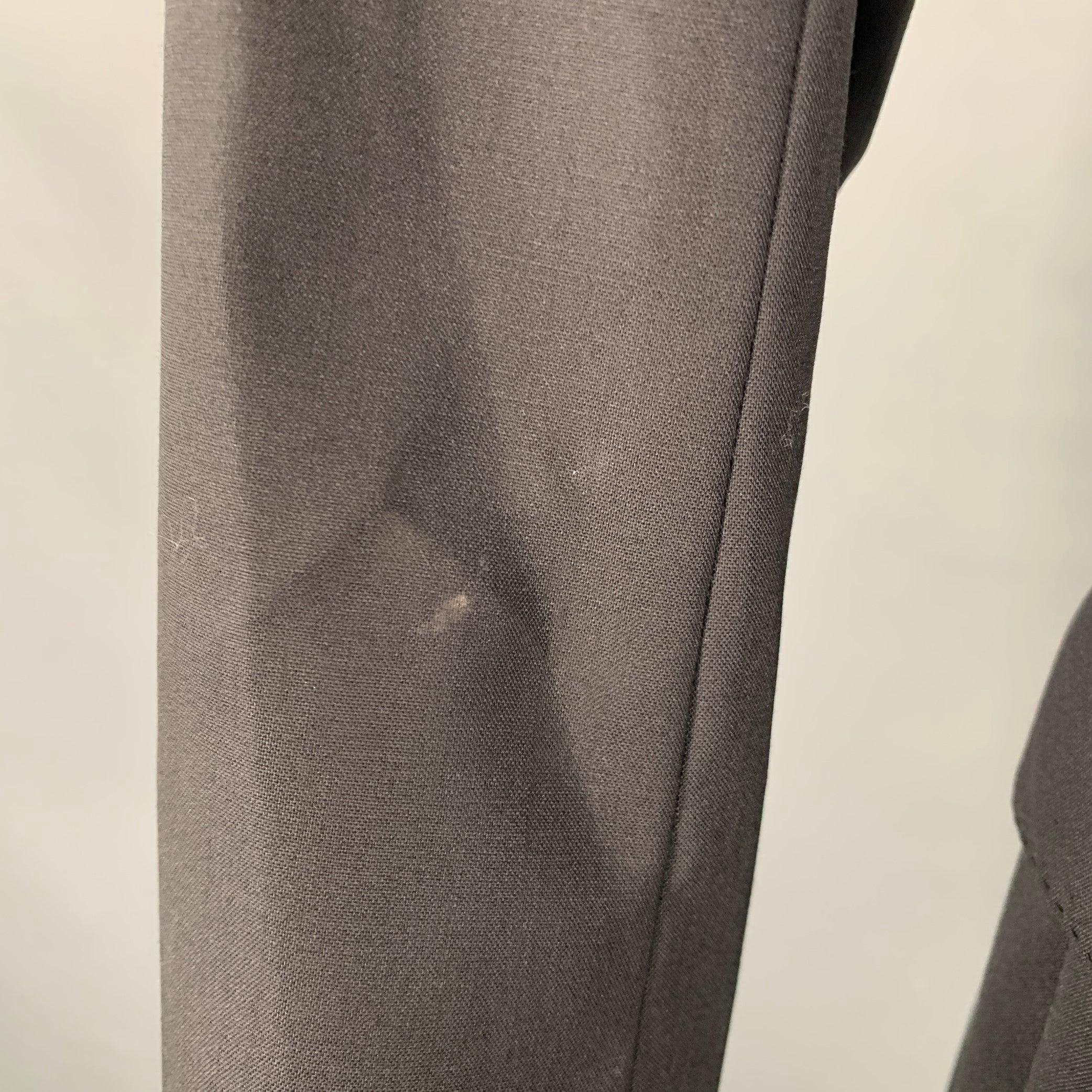 DOLCE & GABBANA Taglia 40 Nero Argento Dot Dot Dot con risvolto in vendita 2