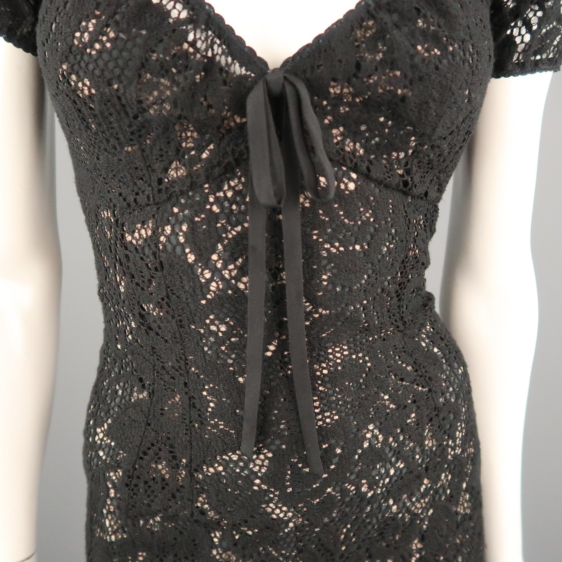 black lave dress