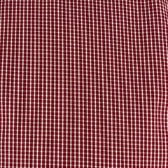 DOLCE & GABBANA Size M Red White Grid Cotton Button Up Long Sleeve Shirt