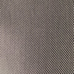 DOLCE & GABBANA Size S Grey Black Nailhead Cotton Button Up Long Sleeve Shirt